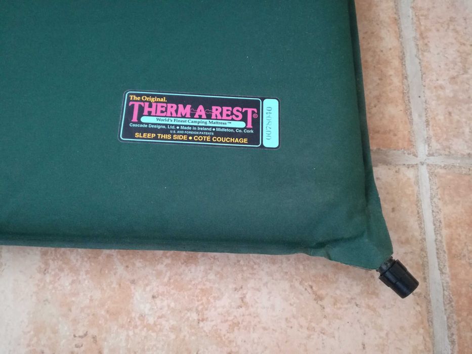 Colchão de campismo caminhada praia Therm a Rest insuflável