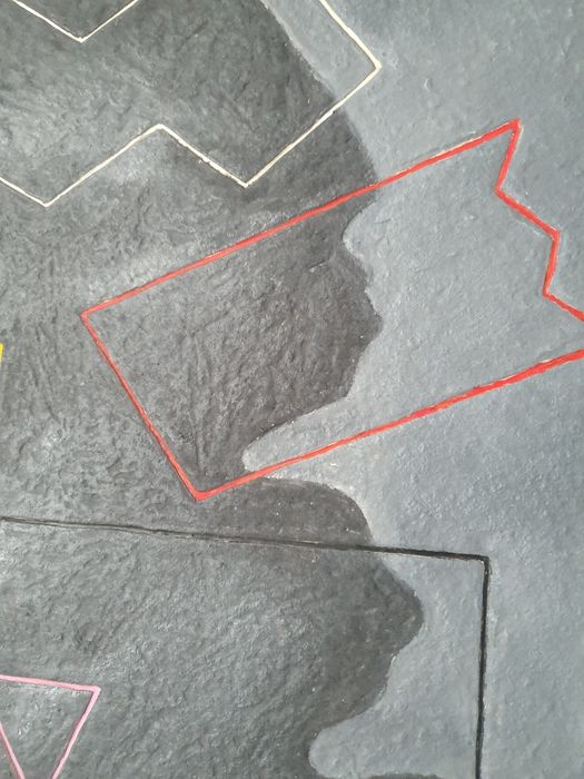 Magnifica obra de José de Guimarães em papel artesanal