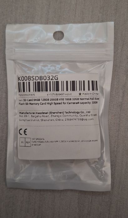 Cartão Memória Ultra 32GB Class 10