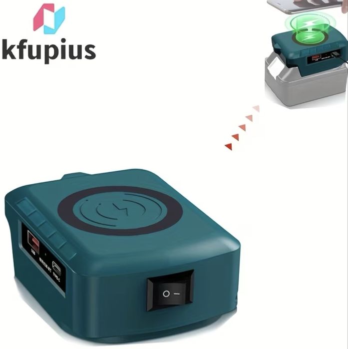 Адаптер USB + безпровідна зарядка для 18V акумуляторів Makita