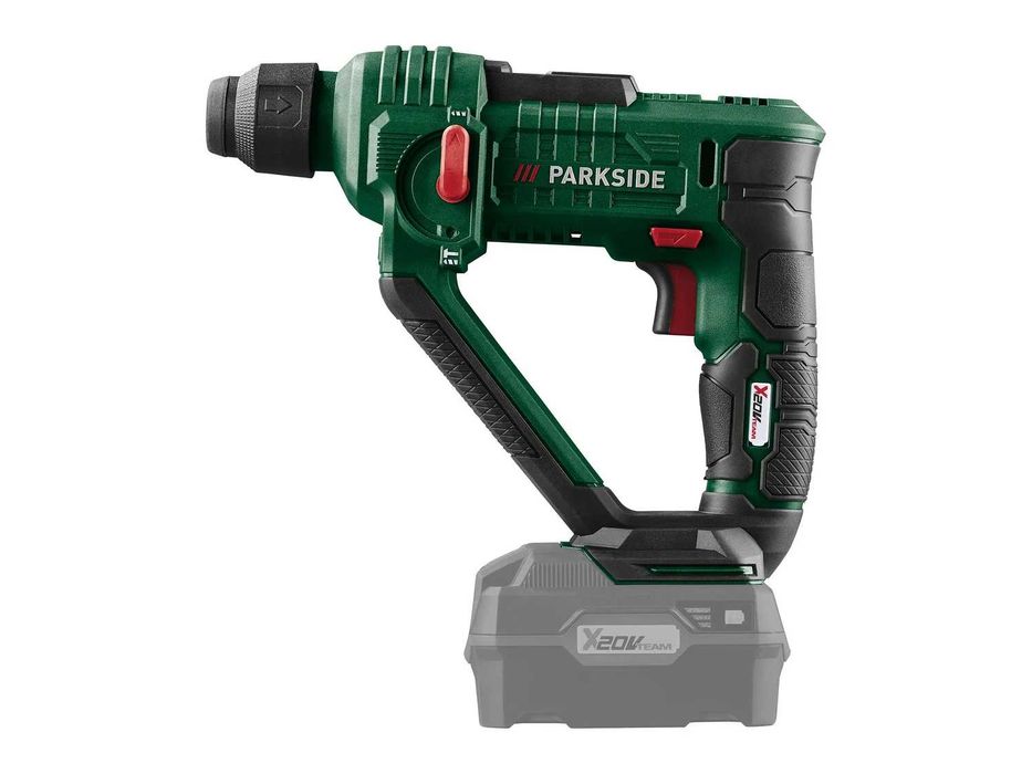 Martelo Perfurador Parkside PABH 20‑Li D4 – 20V, 1J, SDS‑Plus – Novo em Caixa