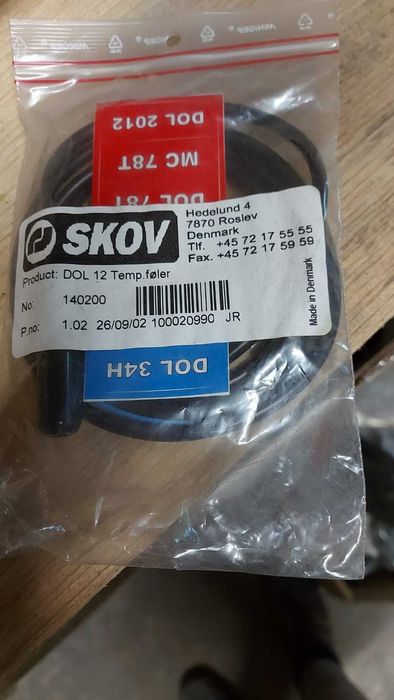 Czujnik temperatury SKOV DOL 12 – Nowy, oryginalnie zapakowany