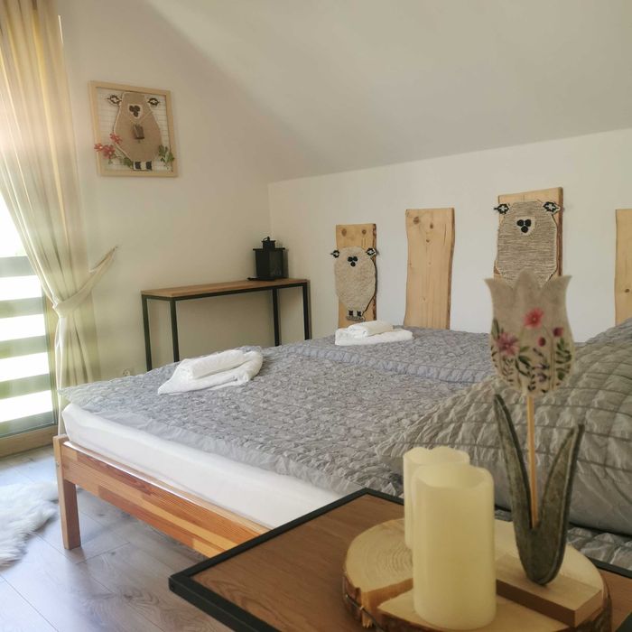 Domek w górach z balią jacuzzi i sauną