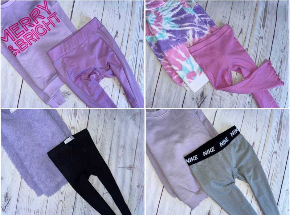 r.104-110 MEGA PAKA 55szt ZESTAW UBRANEK dla córci dziewczynki newbie