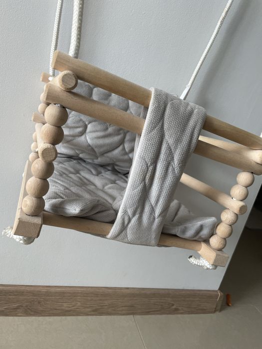 Huśtawka Drewniana Dla Dzieci