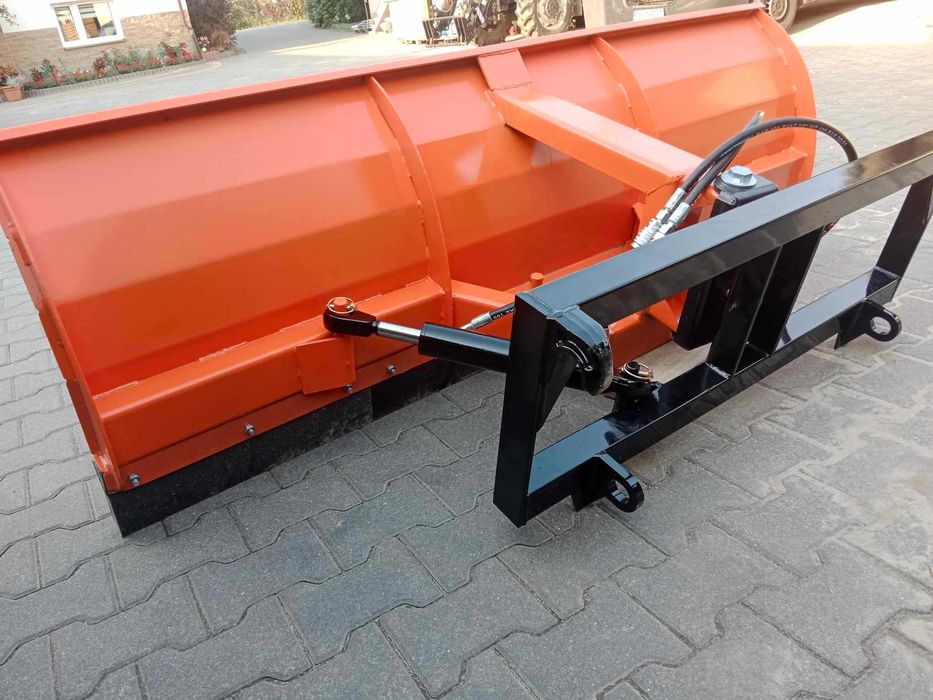 Pług do śniegu śnieżny 1,5 - 3m na Tura Tuza wózek Transport Cała PL