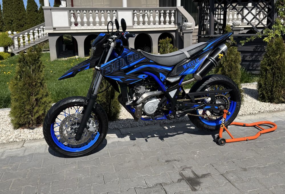 Yamaha WR 125 R SUPERMOTO kat. B A1 ARROW Świetny Stan Niski Przebieg