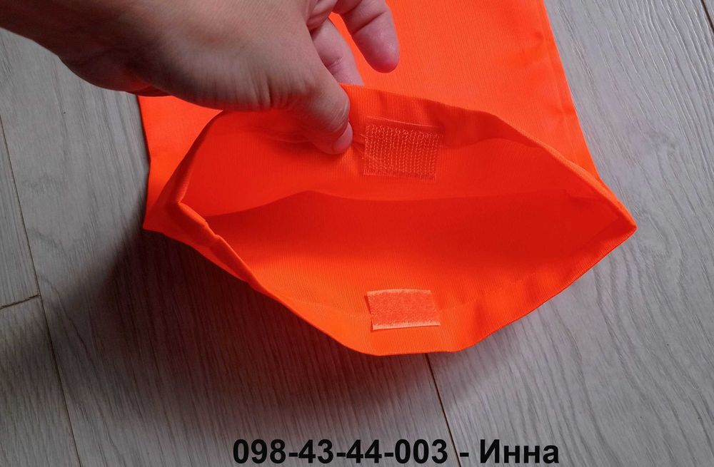 Жилет сигнальный со светоотражающими вставками / защитный / аварийный