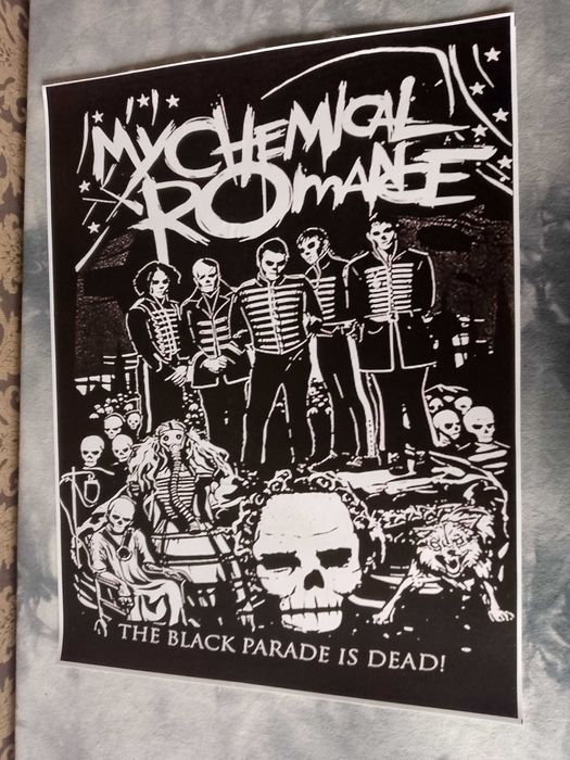plakat na płótnie zespołu muzycznego my chemical romance
