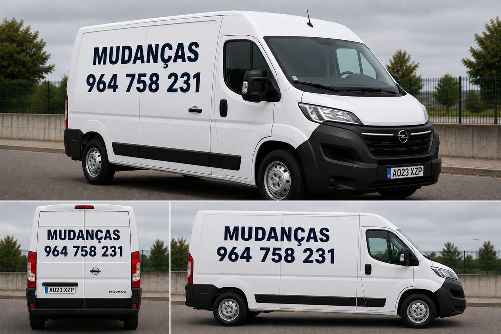 Mudanças e transporte