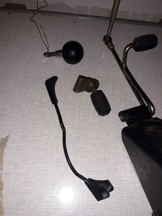 Fiat 126p, maluch, zestaw dla inwalidy bez prawej ręki, dla konesera