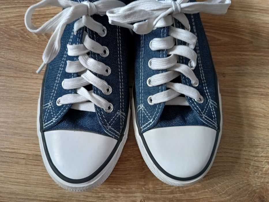 (r. 39) trampki tenisówki jeans dżins