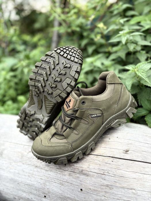 Тактичні кросівки шкіряні UT Скіф 36-46р Унісекс Койот олива чорний