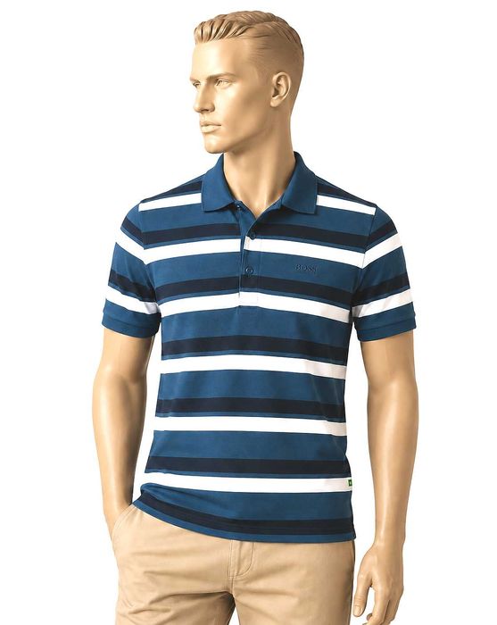 Hugo BOSS _ striped polo _ original _ koszulka _ S _ nowa