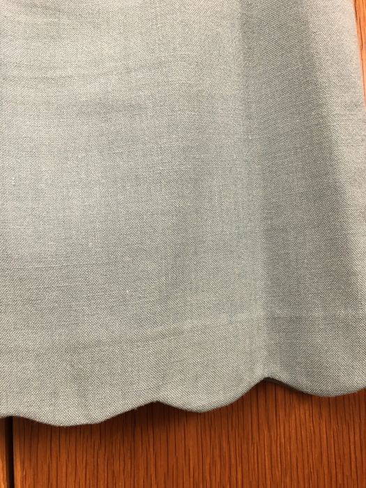 Saia azul formal