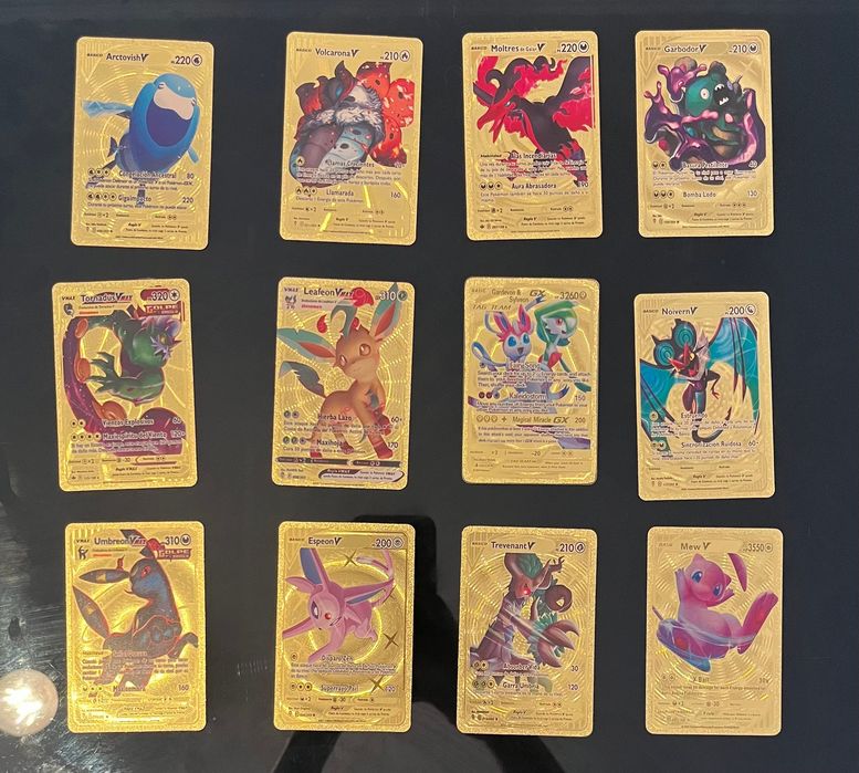 Cartas Pokémon réplicas