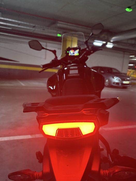 Cf moto 450mt com escape mivv Dakar homologado