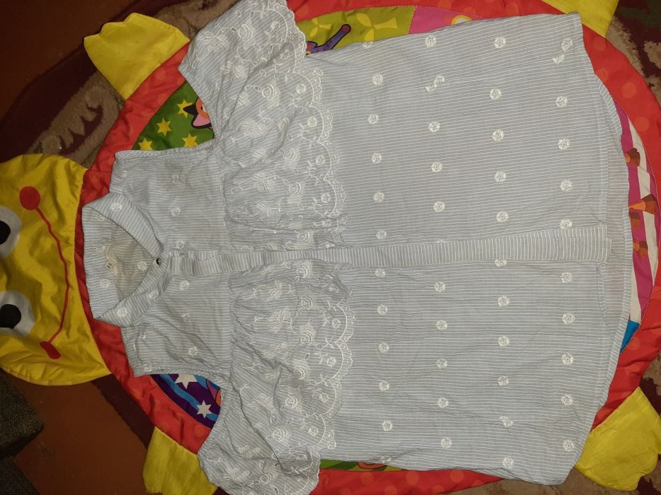 Рубашка- блузка с вышивкой