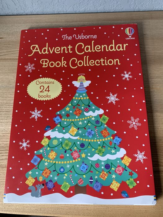 Адвет каледар з книжкчками англійською.