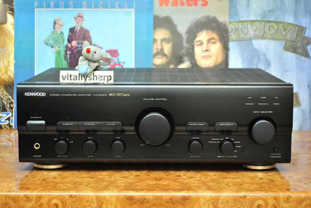 HI-END KENWOOD KA-5050R (130) MOS-FET - 95вт транзисторы MOS FET