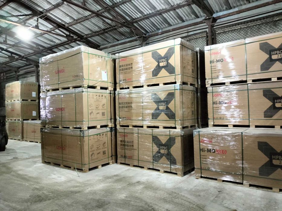 Сонячні панелі Лонгі LONGI Hi-MO X10 LR7-72HVD-645M 615 620 650 440