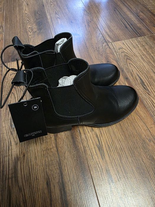 Skórzane buty Cholewiński r.38