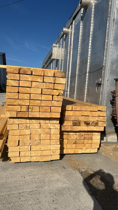 Брус 100/200/6000мм сирий сухий. Пиломатеріал
