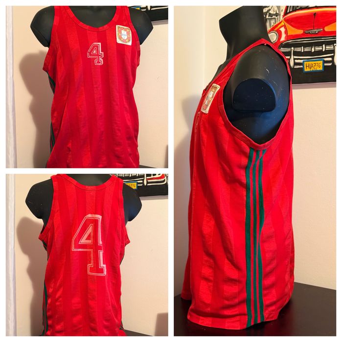 Camisola Portugal Vintage Rara Colecionador L Adidas 1970