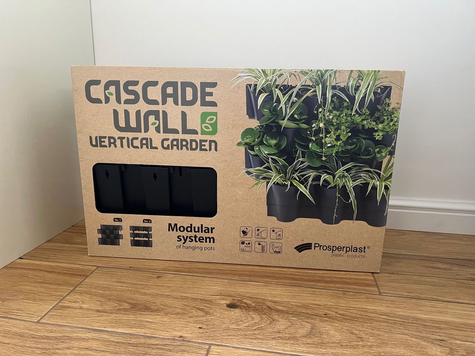 Doniczki kwietnik ogród wertykalny 12 szt. Cascade Wall z Leroy Merlin