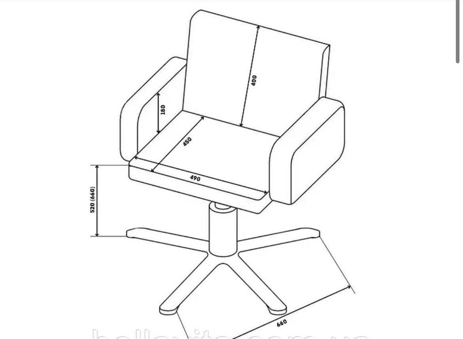 Перукарське крісло «Палермо»