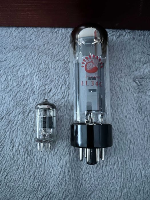 Komplet Lamp EL34 PSVANE + 8 szt. sterujące Yaqin