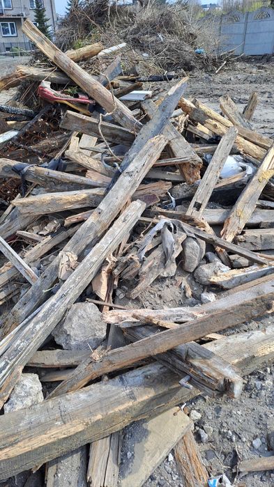 oddam drewno z rozbiórki