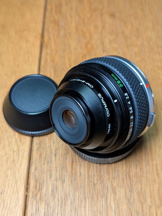 Olympus Zuiko 38mm f/2.8 Auto-Macro OM-System - perfekcyjny stan!