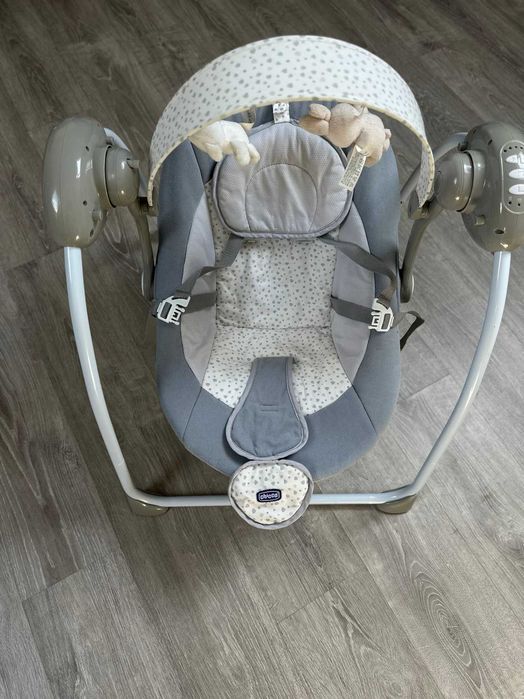 Baloiço Elétrico Chicco Relax & Play - Cool Grey (Cinza)