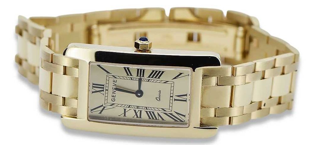 Złóty 14k (585) męski zegarek 86g NOWY - NAJTANIEJ! mw089y K