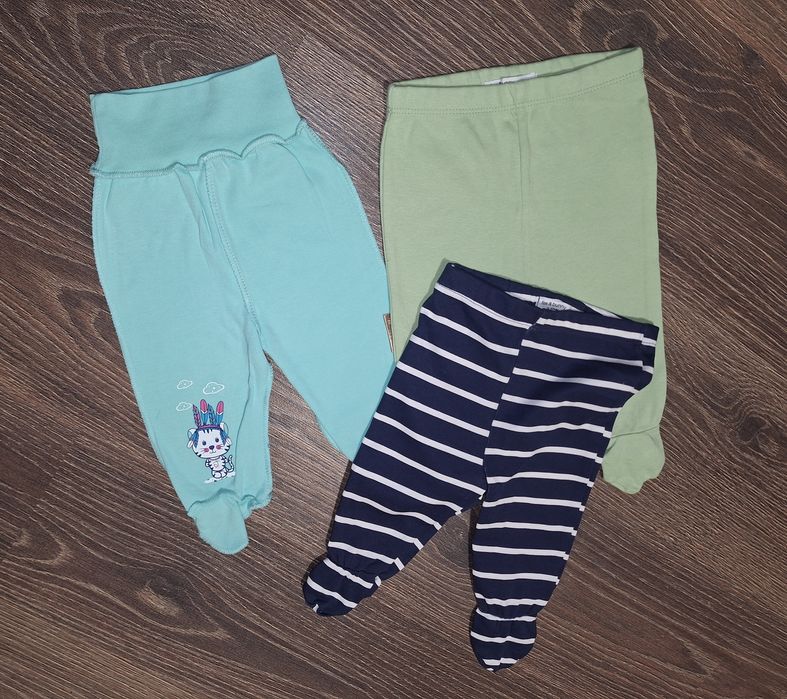 Три пари нових штанців 56-62, ціна за три пари!