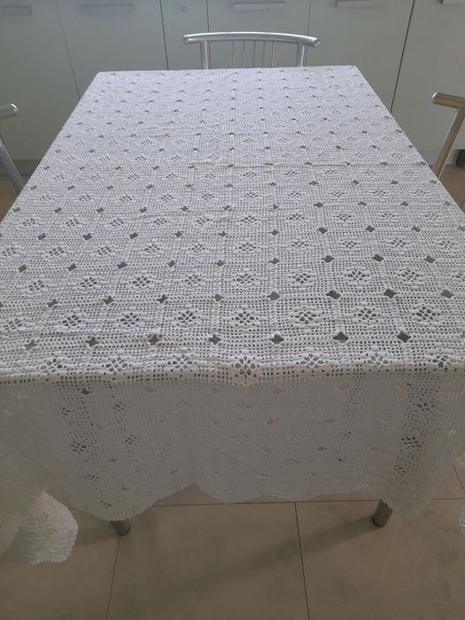 Toalha de mesa feita à mão