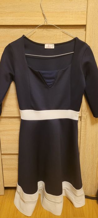 Sukienka 36 granatowa