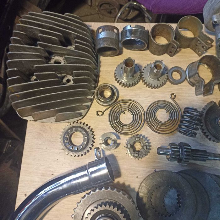 Części WSK 175, tryb zdawczy i inne