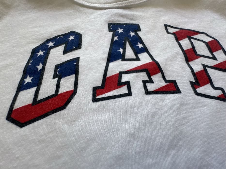 Koszulka GAP 80 cm 12–18 miesięcy flaga USA