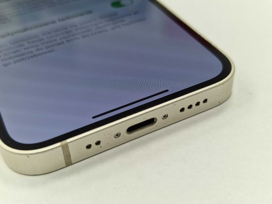 iPhone 13 mini 128GB/ Starlight/ Bateria 86%/ Grade A-/ Gwar+Ładowarka