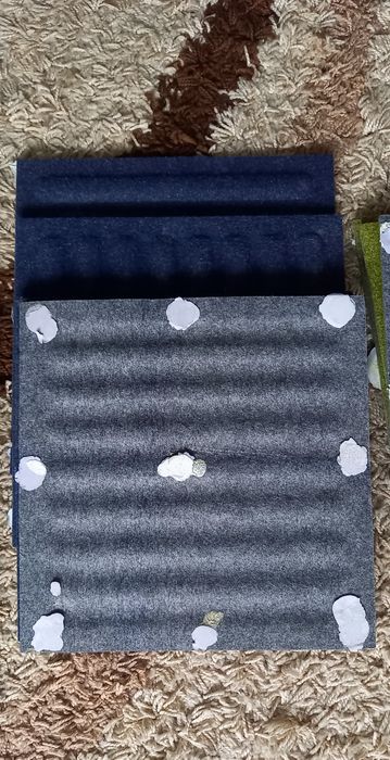 Panele filcowe 30x30 w 3 kolory 16 sztuk