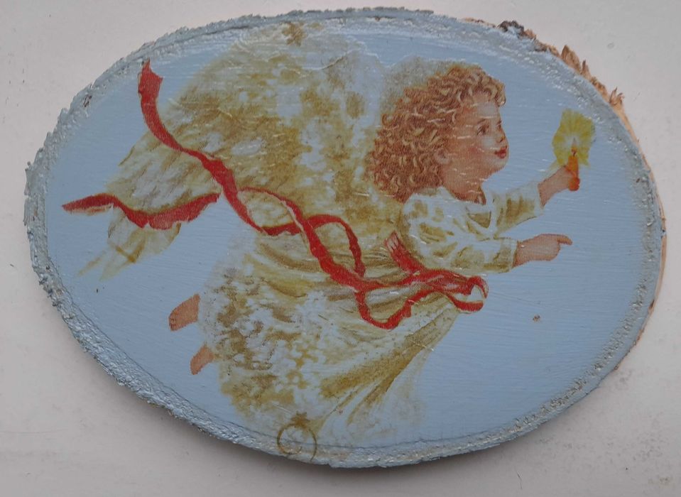 Obrazek "Aniołek ze świeczką"