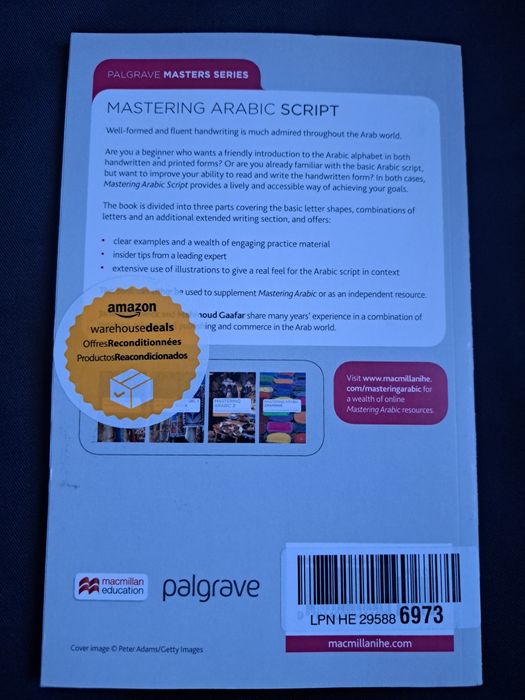 Język arabski pismo arabskie ręczne do nauki arabskiego