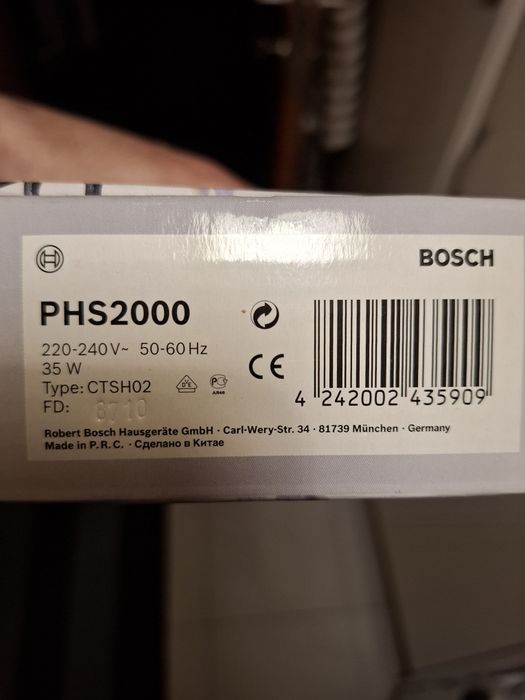 Alisador de cabelo Bosch, beautixx creative,nunca usado