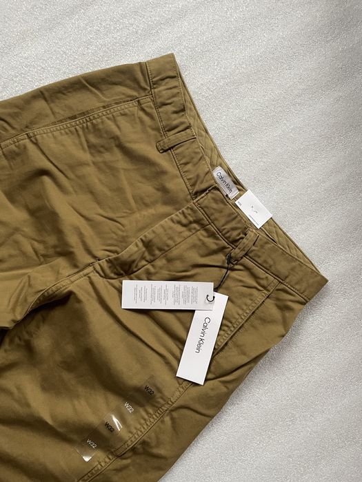 Новые штаны calvin klein (ck Utility Cropped Pants) с америки 32M,34L