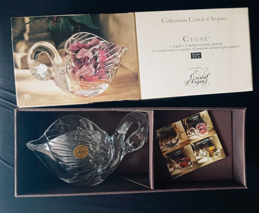 Cisne Cristal D'Arques novo na caixa
