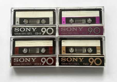Kasety magnetofonowe SONY x 4 plus 2 Sony 60 kasety gratis