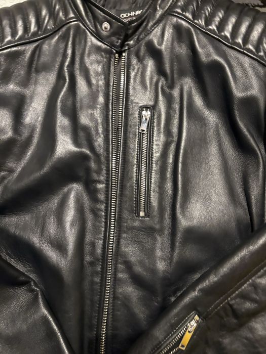 Skorzana kurtka ochnik meska r.XL