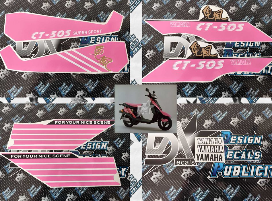 Autocolantes para 1991 Yamaha CT 50S